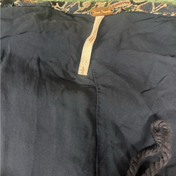 Free People Boho Floral Long Sleeve Mini Dress – Size Large - Picture 6 of 6